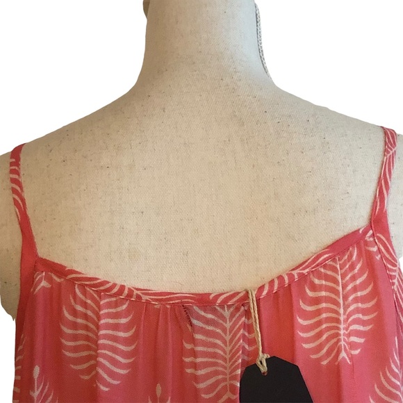 NWT HAT ATTACK Villa Beach Dress, Pink - Picture 9 of 13